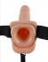 Телесный полый страпон Hollow Strap-On with Balls - 18,9 см., Pipedream Телесный полый страпон Hollow Strap-On with Balls - 18,9 см., Pipedream