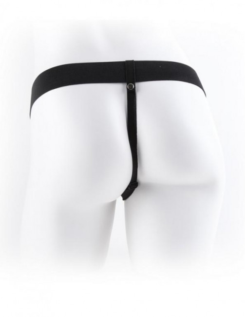 Телесный полый страпон Hollow Strap-On with Balls - 18,9 см., Pipedream Телесный полый страпон Hollow Strap-On with Balls - 18,9 см., Pipedream