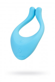 Голубой многофункциональный стимулятор для пар Satisfyer Partner Multifun 1, Satisfyer