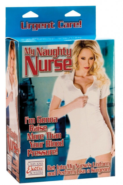 Надувная кукла-медсестра My Naughty Nurse Love Dolls, California Exotic Novelties Надувная кукла-медсестра My Naughty Nurse Love Dolls, California Exotic Novelties