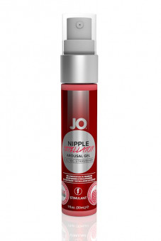 Возбуждающий гель JO Nipple Titillator Electric Strawberry - 30 мл., System JO