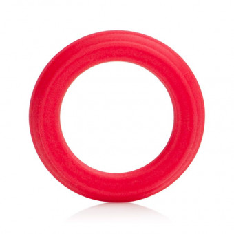 Красное эрекционное кольцо Caesar Silicone Ring, California Exotic Novelties