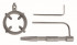 Уретральный плаг Skewer Spiked CBT and Urethral Plug, XR Brands