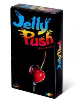 Розовые презервативы Sagami Jelly Push - 5 шт., Sagami