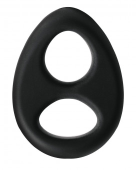 Эрекционное кольцо с двумя отверстиями Renegade Romeo Soft Ring, NS Novelties