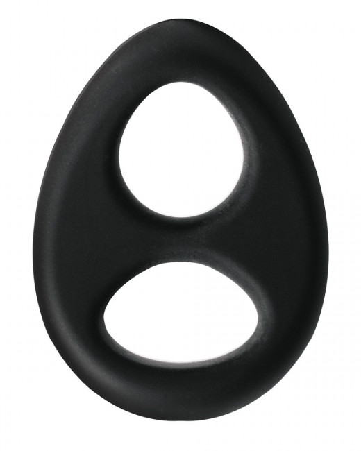 Эрекционное кольцо с двумя отверстиями Renegade Romeo Soft Ring, NS Novelties