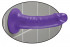 Фиолетовый фаллоимитатор 6" Slim Dillio - 17 см., Pipedream