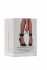 Чёрно-белые двусторонние оковы на ноги Reversible Ankle Cuffs, Shots Media BV Чёрно-белые двусторонние оковы на ноги Reversible Ankle Cuffs, Shots Media BV