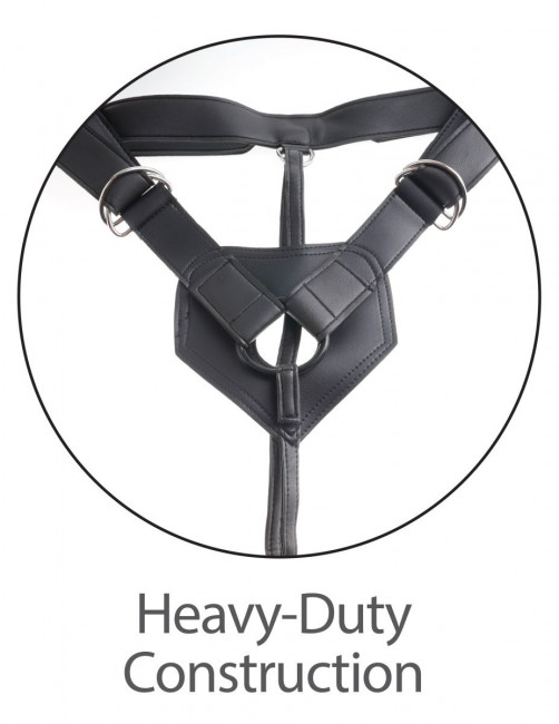 Страпон со съемной кофейной насадкой Strap-On Harness with 7" Uncut Cock - 19,1 см., Pipedream Страпон со съемной кофейной насадкой Strap-On Harness with 7" Uncut Cock - 19,1 см., Pipedream