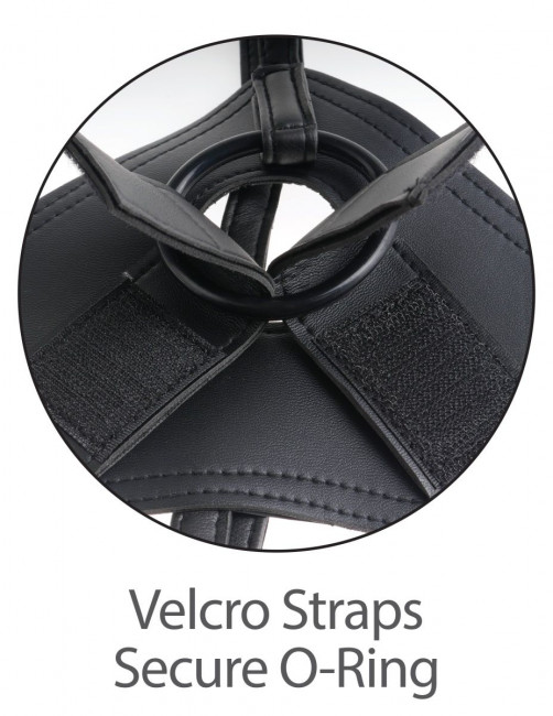 Страпон со съемной кофейной насадкой Strap-On Harness with 7" Uncut Cock - 19,1 см., Pipedream Страпон со съемной кофейной насадкой Strap-On Harness with 7" Uncut Cock - 19,1 см., Pipedream