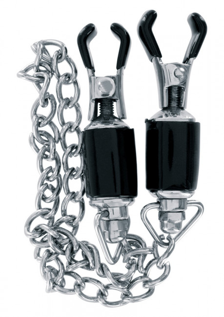 Металлические зажимы для сосков STRONG CHAIN , Steel Power Tools