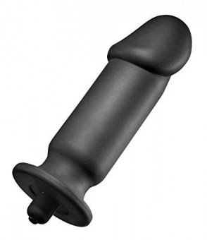 Анальный вибратор XL Silicone Vibrating Anal Plug - 19,5 см., XR Brands