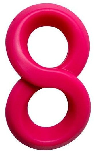 Розовое эрекционное кольцо на пенис RINGS LIQUID SILICONE, Dream Toys