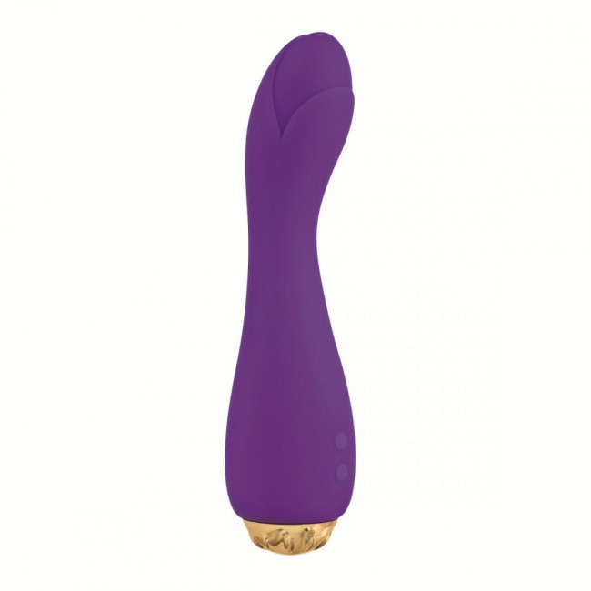 Фиолетовый вибратор-бутон из силикона Entice Olivia - 16,5 см., California Exotic Novelties Фиолетовый вибратор-бутон из силикона Entice Olivia - 16,5 см., California Exotic Novelties