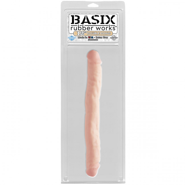 Двойной фаллоимитатор 12" Double Dong - 33,7 см., Pipedream