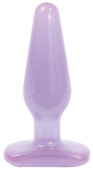 Фиалковая пробка CRYSTAL JELLIES medium , Doc Johnson