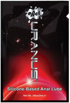 Анальный лубрикант на силиконовой основе Wet Uranus Silicone - 2 мл., Wet International Inc.