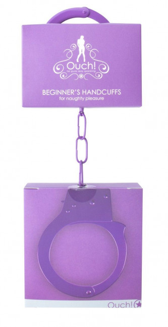 Фиолетовые наручники OUCH! Purple, Shots Media BV