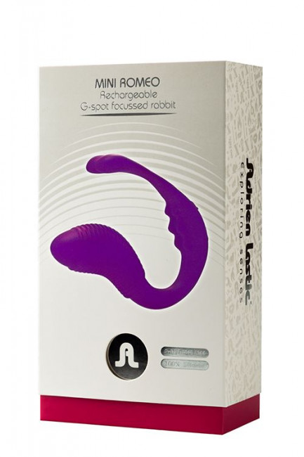 Фиолетовый вибратор для пар Mini Romeo, Adrien Lastic Фиолетовый вибратор для пар Mini Romeo, Adrien Lastic
