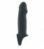 Серая насадка с подхватом Stretchy Penis Extension No.33, Shots Media BV