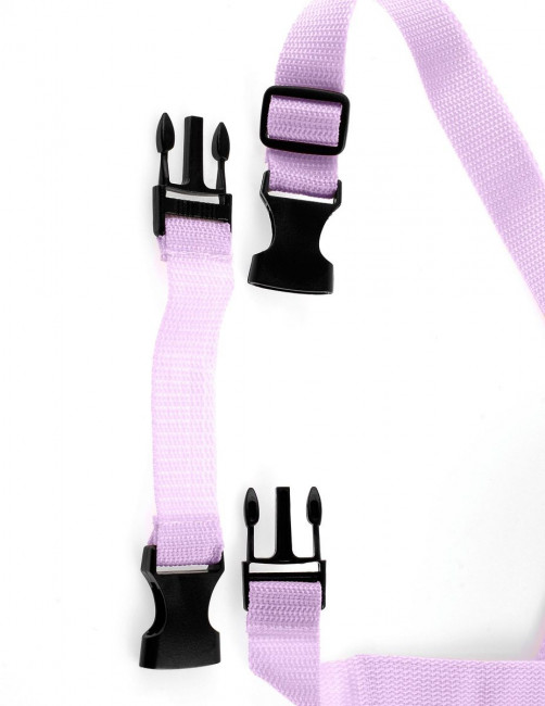 Фиолетовый страпон Tru-Fit Strap-On - 18 см., Pipedream