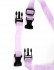 Фиолетовый страпон Tru-Fit Strap-On - 18 см., Pipedream