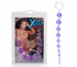Фиолетовая анальная цепочка X-10 BEADS - 28 см., California Exotic Novelties Фиолетовая анальная цепочка X-10 BEADS - 28 см., California Exotic Novelties