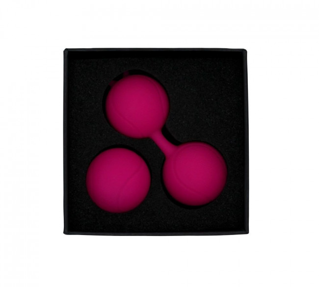 Ярко-розовый набор для тренировки вагинальных мышц Kegel Balls, RestArt