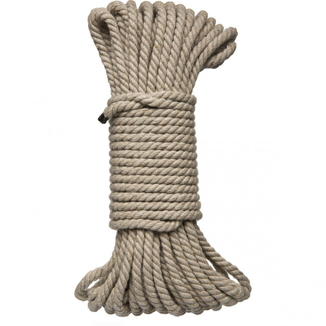 Бондажная пеньковая верёвка Kink Bind & Tie Hemp Bondage Rope 50 Ft - 15 м., Doc Johnson