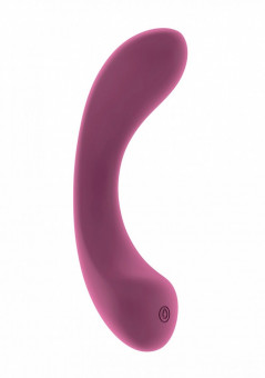 Розовый гнущийся вибратор Olivia - 15,6 см., Shots Media BV