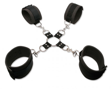 Наручники и наножники с фиксацией Extreme Hog-Tie Kit, Pipedream