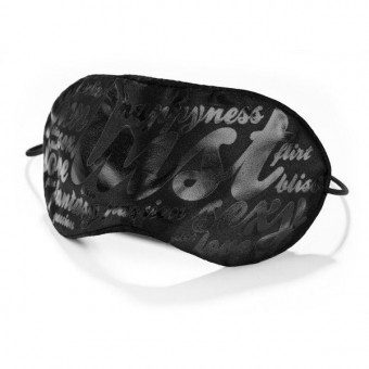 Черная маска на глаза BLIND PASSION MASK, Bijoux Indiscrets