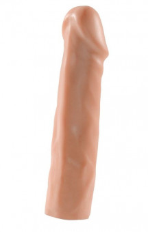 Телесная насадка-удлинитель Extension sleeve - 17 см., Sitabella