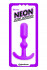 Фиолетовая силиконовая анальная пробка Anal Anchor - 10,2 см., Pipedream