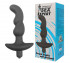 Чёрный анальный вибратор Sexual Health and Pleasure - 11,8 см., Bior toys