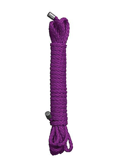 Фиолетовая веревка для бандажа Kinbaku Rope - 5 м., Shots Media BV
