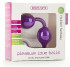Фиолетовые шарики Pleasure Love Balls для вагинальной стимуляции, Shots Media BV