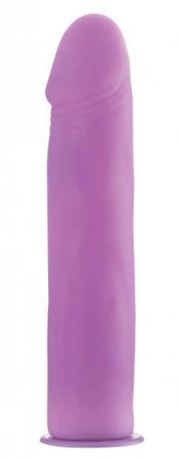 Фиолетовый страпон Deluxe Silicone Strap On 8 Inch - 20 см., Shots Media BV Фиолетовый страпон Deluxe Silicone Strap On 8 Inch - 20 см., Shots Media BV