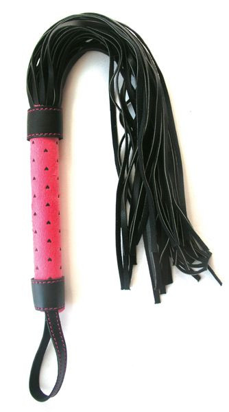 Черно-розовая плетка Notabu - 46 см., Bior toys