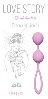 Розовые вагинальные шарики Diaries of a Geisha, Lola toys