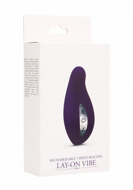 Фиолетовый мини-вибратор Lay-On Vibe, Shots Media BV
