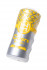 Мультирельефный мастурбатор MensMax Colors - Frill Yellow, Men'sMax