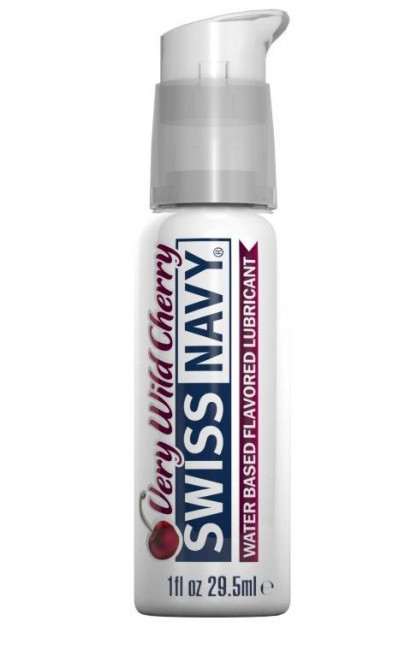 Лубрикант Swiss Navy Very Wild Cherry Lube с ароматом вишни - 29,5 мл., Swiss navy