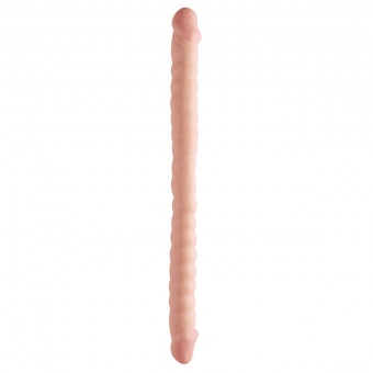 Фаллоимитатор 18" Ribbed Double Flash - 45 см., Pipedream