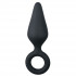 Черная анальная пробка Pointy Plug - 15,5 см. Черная анальная пробка Pointy Plug - 15,5 см.