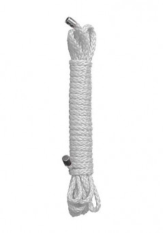 Белая веревка для бандажа Kinbaku Rope - 5 м., Shots Media BV