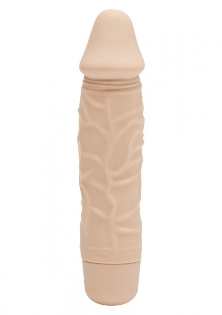 Телесный вибратор Mini Classic Original Vibe - 15,5 см., Toy Joy Телесный вибратор Mini Classic Original Vibe - 15,5 см., Toy Joy