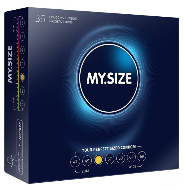 Презервативы MY.SIZE размер 53 - 36 шт. Презервативы MY.SIZE размер 53 - 36 шт.