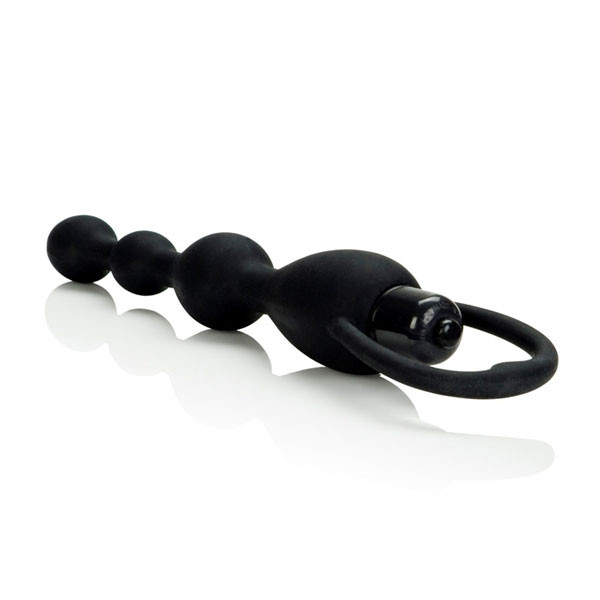 Анальная цепочка Waterproof Vibrating Pleasure Beads, California Exotic Novelties