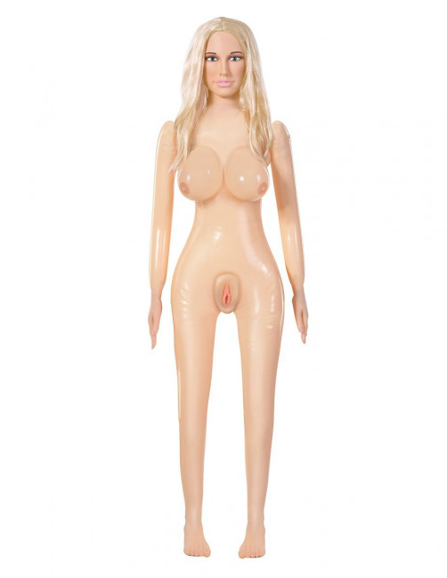 Надувная кукла Hannah Harper Life-Size Love Doll с реалистичными вставками, Pipedream